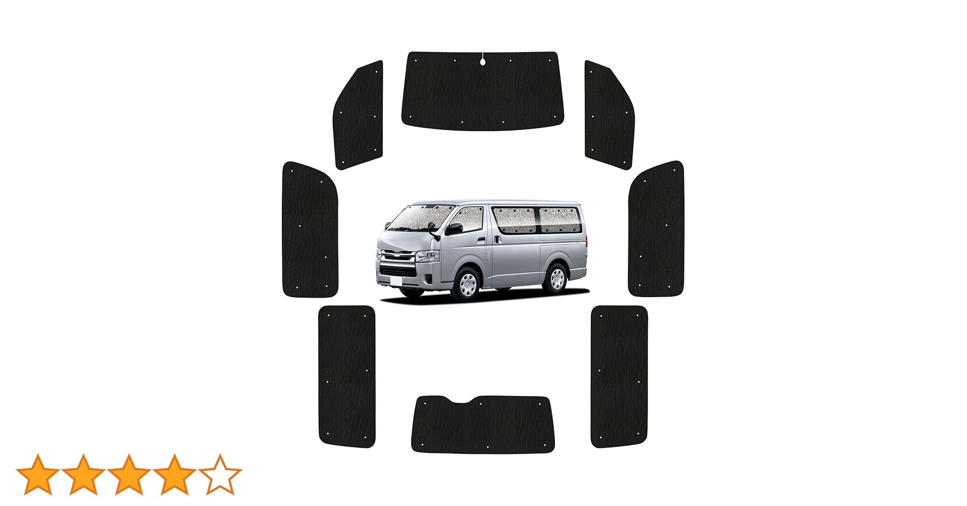 Amazon | 趣味職人 サンシェード シームレス ライト 車